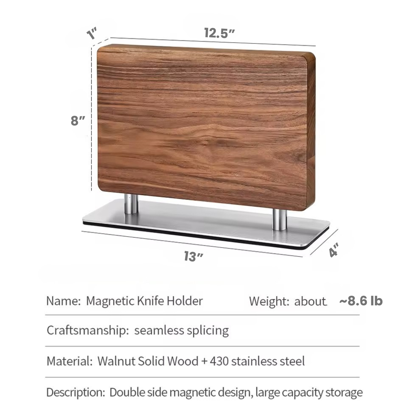 Magnetic Knife Stand