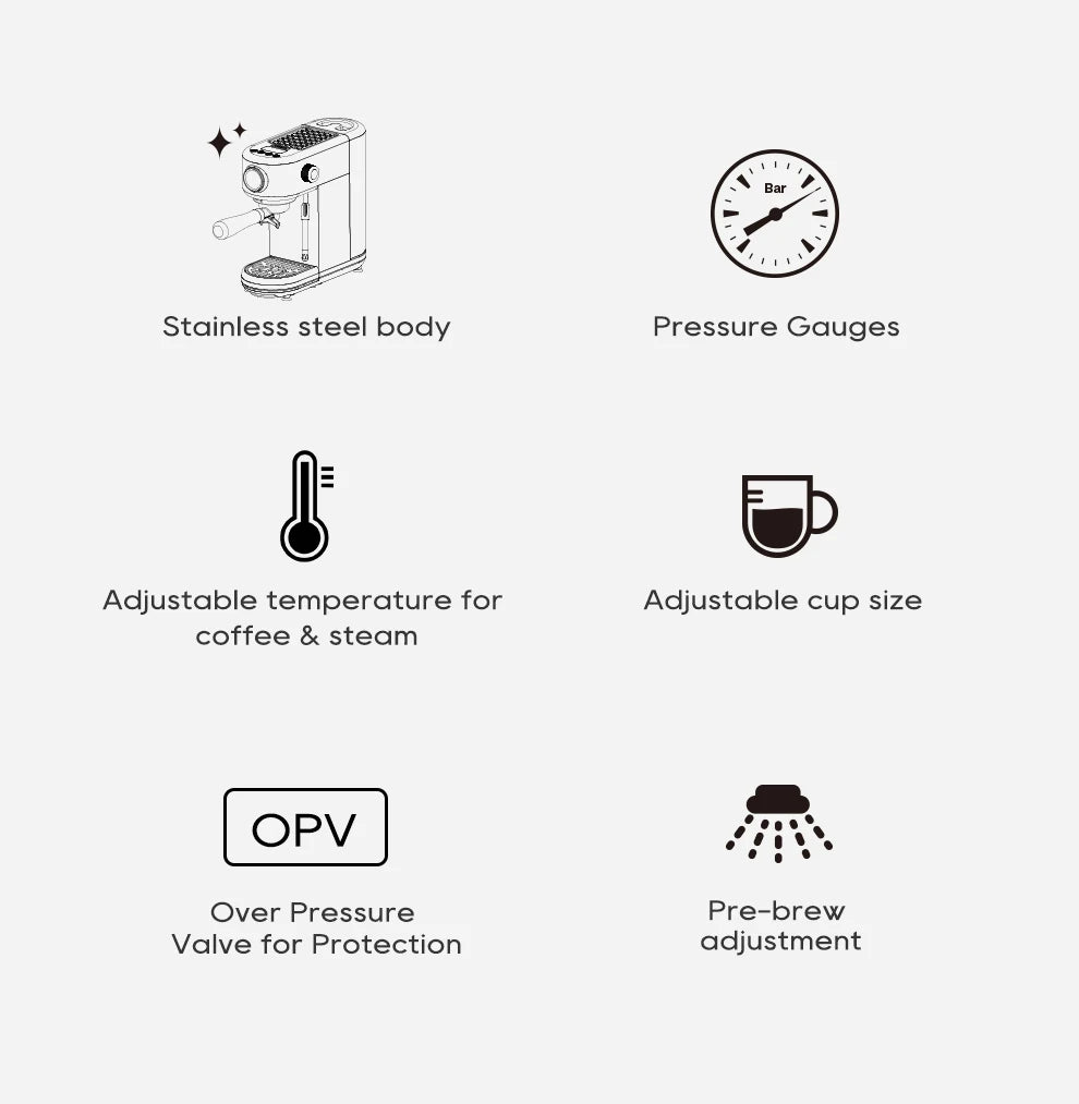 HiBREW Espresso Coffee Machine