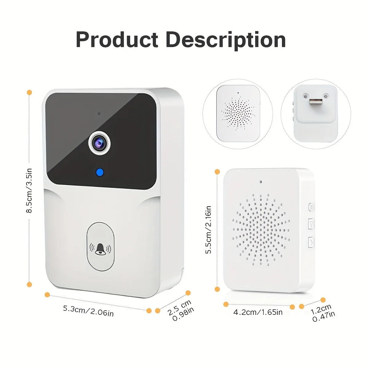Wireless Smart Video Doorbell